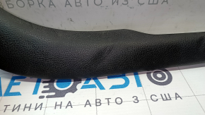 Накладка центральной консоли боковая левая Ford Fusion mk5 13-20 верхняя, кожа черная, вмятости