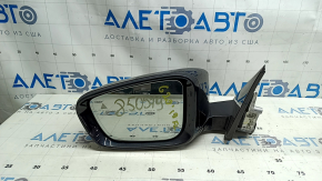 Дзеркало бічне ліве в зборі BMW 3 G20 19-26 5 пінів, поворотник, підігрів, автозатемніння, BSM, Shadow-Line, чорне, розсохся ущільнювач