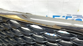 Решетка радиатора grill Kia Optima 16-18 мелкие соты, песок