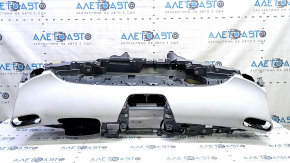 Торпедо передняя панель с AIRBAG Toyota Prius 50 17-22 серая, под малый дисплей, царапины, треснута