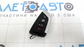 Ключ smart BMW 3 G20 19-26 4 кнопки, M Sport, чорне жало, тички, подряпини