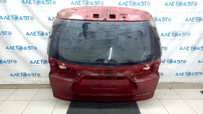 Дверь багажника голая со стеклом Lexus NX200t NX300 NX300h 15-21 под электропривод, красный 3R1