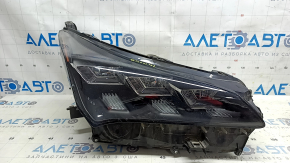 Фара передня права Lexus NX200t NX300h 15-17 LED, три лінзи, пісок, потертості, подряпини