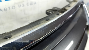 Решетка радиатора grill Lexus NX200t NX300h 15-17 Base, с молдингом, песок