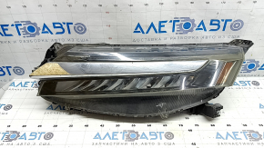 Фара передняя левая Honda Clarity 18-19 LED, облез хром, полез лак, царапины