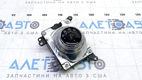 Шайба переключения передач Ford Fusion mk5 17-20 hybrid, plug-in, царапины, полез хром