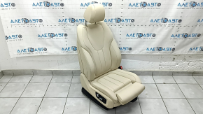 Пасажирське сидіння BMW X5 G05 19-23 з airbag, електричне, підігрів, Sport, шкіра Canberra-Beige, під чищення