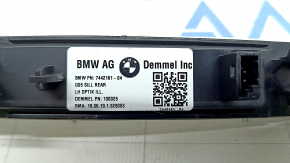 Вставка накладки порога ззаду ліва BMW X5 G05 19-23 хром BMW, з підсвічуванням, подряпини