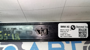 Вставка накладки порога передняя левая BMW X5 G05 19-23 хром BMW, с подсветкой, царапины