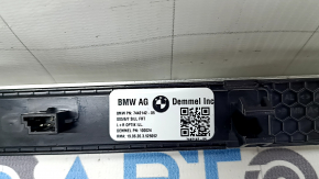 Вставка накладки порога передняя левая BMW X5 G05 19-23 хром BMW, с подсветкой, царапины