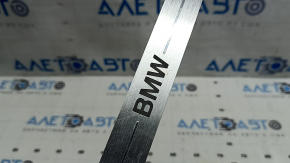 Вставка накладки порога передняя левая BMW X5 G05 19-23 хром BMW, с подсветкой, царапины