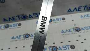 Вставка накладки порога передняя правая BMW X5 G05 19-23 хром BMW, с подсветкой, царапины