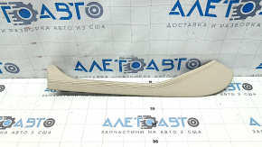 Накладка центральної консолі збоку верхня права BMW X5 G05 19-22 шкіра Canberra-Beige, подряпини
