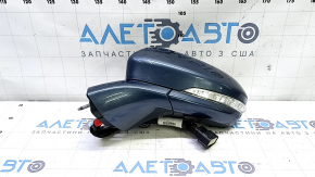 Зеркало боковое левое в сборе Ford Fusion mk5 13-19 14 пинов, BSM, автозатемн, поворотник,подогрев, подсветка, синее