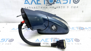 Зеркало боковое левое в сборе Ford Fusion mk5 13-19 14 пинов, BSM, автозатемн, поворотник,подогрев, подсветка, синее