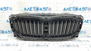 Жалюзі дефлектор радіатора верхній у зборі BMW X5 G05 19-23 3.0T з моторчиком, X-LINE
