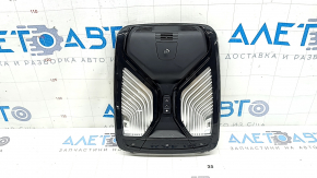 Плафон переднього освітлення BMW X5 G05 19-22 під панораму, чорний, з накладкою