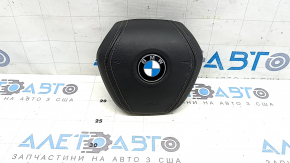 Подушка безпеки airbag в кермо водійська BMW X5 G05 19-26 шкіра чорна, подряпини