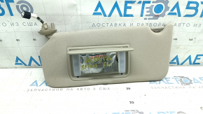 Козирок лівий Honda Accord 13-17 бежевий, без гачка, під чищення