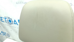 Подголовник передний левый Honda Accord 14-17 кожа бежевый, под химчистку, примята