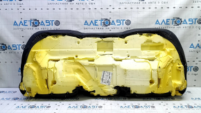 Подушка заднего ряда сидений Ford Fusion mk5 17-20 кожа черная, перфорация, Titanium, под чистку, царапина