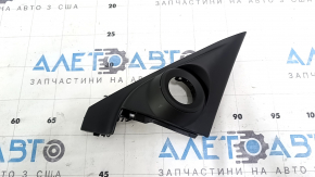 Кришка дзеркала внутрішня права Honda Accord 13-17 чорна, під пищалку, тичка