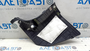 Накладка передней стойки нижняя правая Kia EV6 22-24 черная, структура, царапины