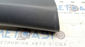 Накладка передней стойки верхняя правая Kia EV6 22-24 черная, структура, с воздуховодом, потертости