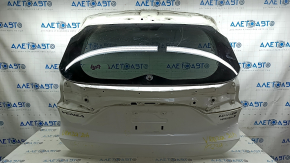 Дверь багажника голая со стеклом Toyota Venza 21-24 белый 070, песок, сколы
