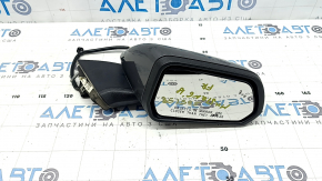 Зеркало боковое правое в сборе Ford Mustang mk6 21-23 5 пинов, BSM, графит, царапины на стекле