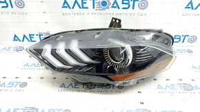 Фара передня ліва в зборі Ford Mustang mk6 18-23 LED, подряпини