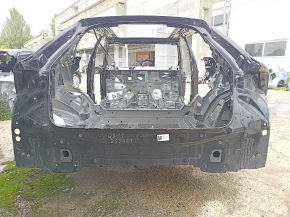 Задняя панель Audi Q8 19-26 2 части, на кузове