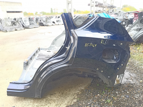 Чверть крило задня ліва Mazda CX-5 17-24 на кузові, синя, тички