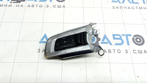 Кнопки керування на кермі верхні ліві Ford Mustang mk6 18-23 з хром накладкою, в клею