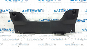 Накладка отвору багажника Ford Mustang mk6 15-23 купе, чорна, подряпини, потерта