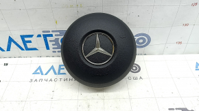 Подушка безопасности airbag в руль водительская Mercedes GLC 20-22 черная