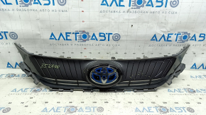 Решетка радиатора grill с эмблемой Toyota Venza 21-24 под радар, песок, царапины, скол