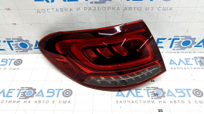Ліхтар зовнішній крило лівий Mercedes GLC 20-22 LED, подряпини