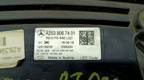Фара передняя правая в сборе Mercedes GLC 20-22 LED с уплотнителем