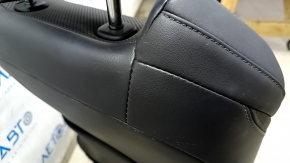 Водительское сидение Toyota Venza 21-24 электро, с airbag, кожа черная, подогрев, вентиляция, перфорация, XLE, Limited, под химчистку, побелела кожа, потертости