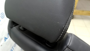 Водительское сидение Toyota Venza 21-24 электро, с airbag, кожа черная, подогрев, вентиляция, перфорация, XLE, Limited, под химчистку, побелела кожа, потертости