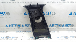 Накладка центральной стойки верхняя ремень правая Kia EV6 22-24 черная, потерта, нет фрагмента