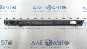 Накладка порога зовнішня передня права Audi A4 B9 17-25 S-Line з підсвічуванням, подряпини, порваний шлейф підсвічування