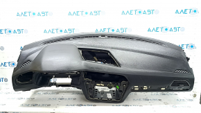 Торпедо передня панель з AIRBAG VW Tiguan 18-24 чорна, з дефлектором, тичка, потерта, іржавий піропатрон, зламані кріплення