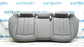 Подушка заднего ряда сидений Audi A4 B9 20-25 кожа серая, под чистку, царапина