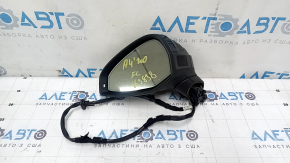 Дзеркало бічне ліве в зборі Audi A4 B9 20-25 13 пінів, графіт, поворотник, підігрів, автозатемніння, пам'ять, BSM, подряпини