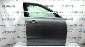Двері в зборі передні права Volvo XC90 16-26 keyless, графіт 714, під камеру, тички, подряпини на накладці