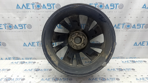 Диск колесный R19 x 7J ET45 Mazda CX-5 22-24 черный с хромом, тип 2, легкая бордюрка