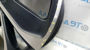 Диск колесный R19 x 7J ET45 Mazda CX-5 22-24 черный с хромом, тип 2, легкая бордюрка