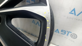 Диск колесный R19 x 7J ET45 Mazda CX-5 22-24 черный с хромом, тип 2, легкая бордюрка